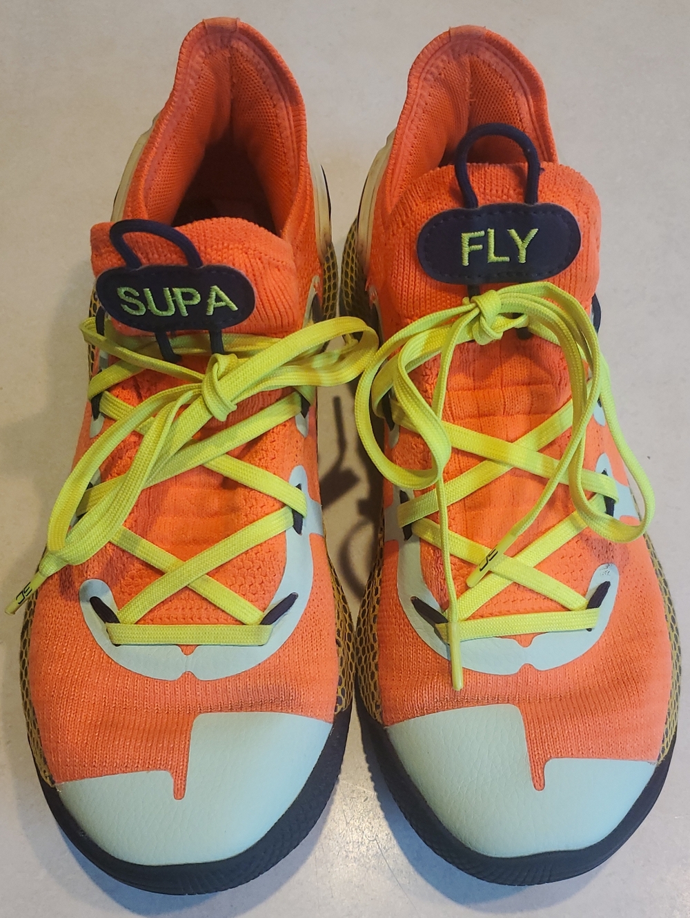 Steph Curry Custom Under Armour Youth 5.5 Boys Athletic Sneakers